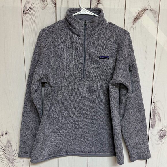 Patagonia Better Sweater 1/4-Zip Smoky Violet Purple XL EUC - Picture 1 of 9